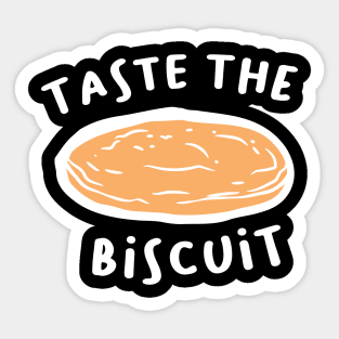 Taste the biscuit Sticker